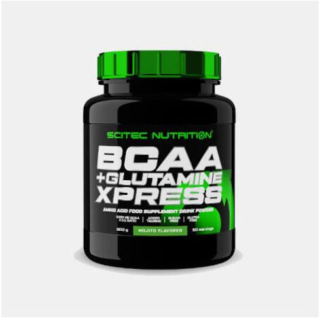 SCITEC NUTRITION BCAA + GLUTAMINE XPRESS MOJITO FLAVORED 600g
