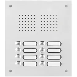 Grothe Audio-Türstation Aluminium TS 787 2-4 2V