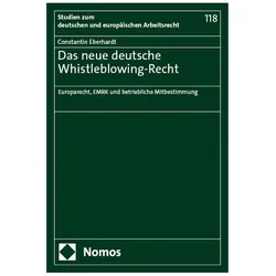 Eberhardt:Das neue deutsche Whistleblow, Fachbücher von Constantin Eberhardt