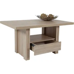 Couchtisch ULLI (LBH 105x67x55 cm) - braun - LBH 105x67x55 cm