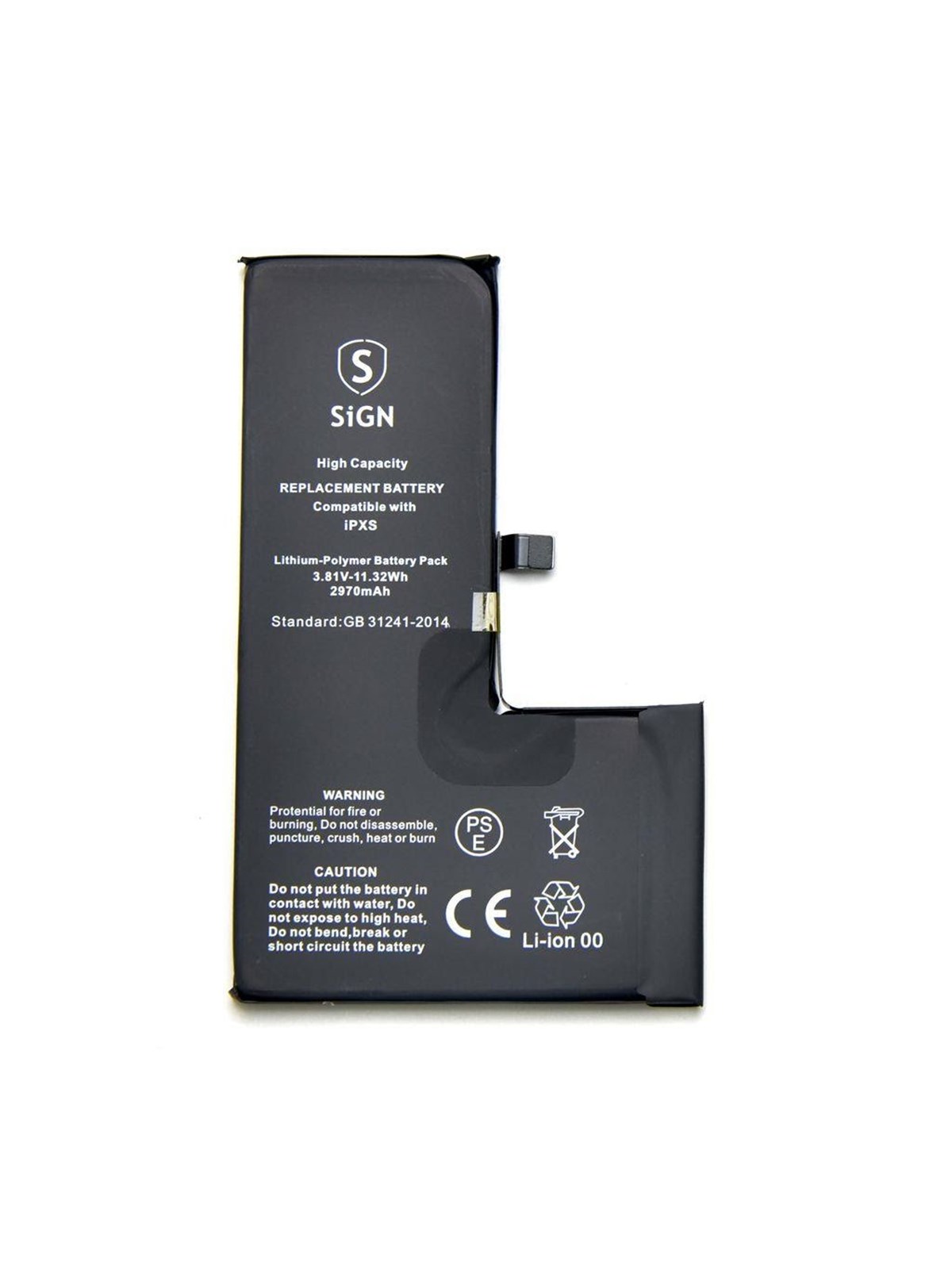 SiGN iPhone XS High capacity battery - 2970mAh