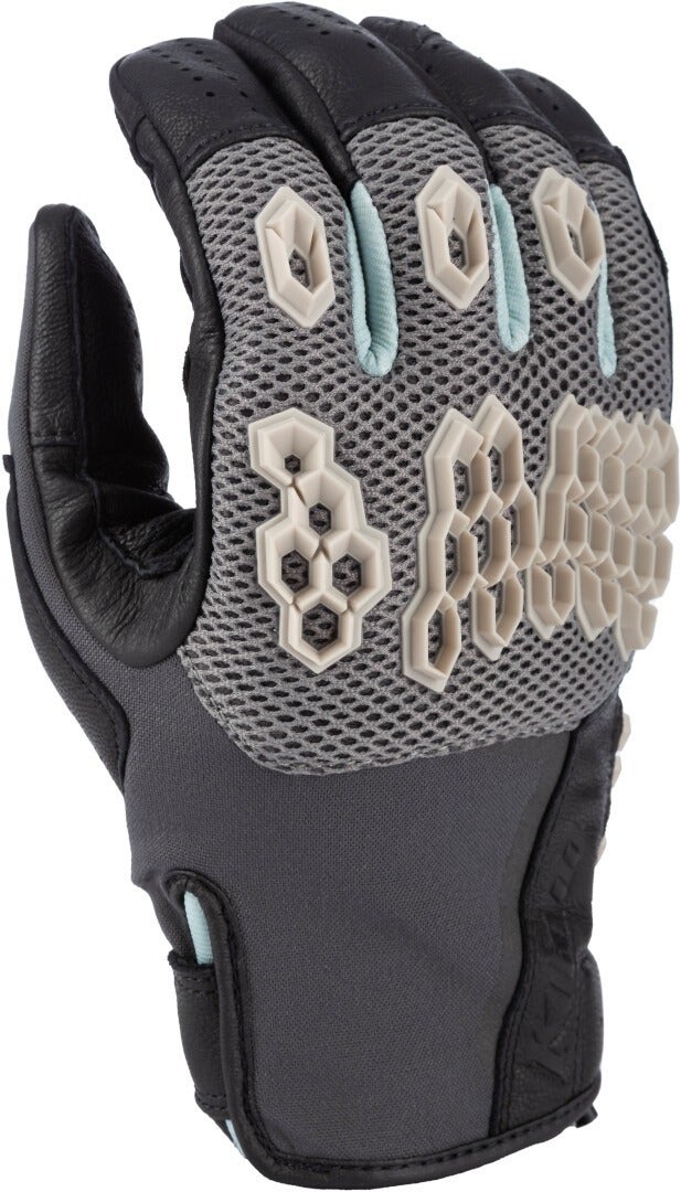 Klim Baja S4 2025 perforated Mesh Leather/Textile Enduro Motorcycle Gloves perforierte Mesh Leder-/Textil Enduro Motorrad Handschuhe 4063-001-160-628