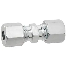 GOK Verschraubung 0770300 10 x 10 mm, Baureihe L, gerade, mit Schneidring Typ D