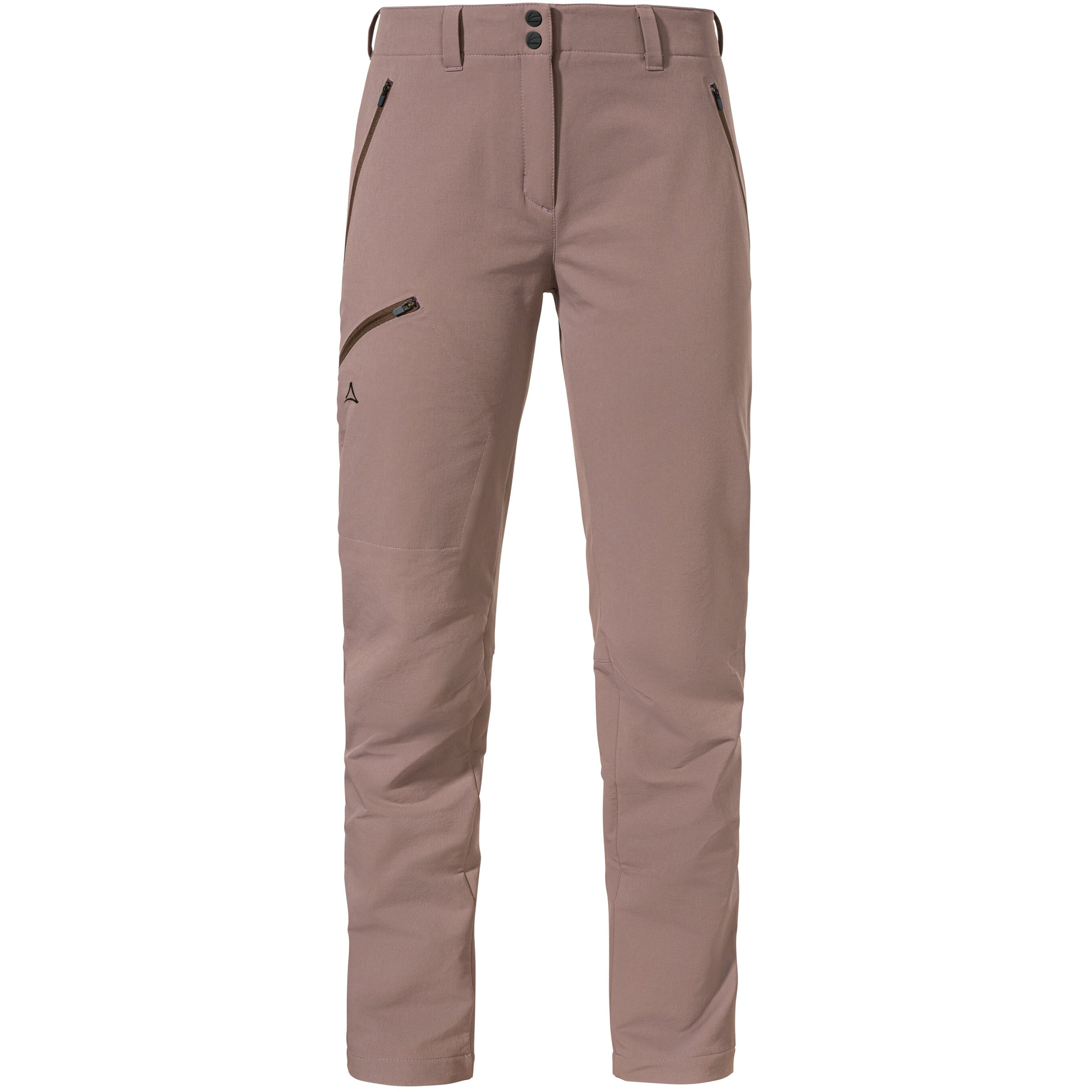 Schöffel Ascona Warm Hose Damen Wanderhose lila Größe 3XL Camping Isolierend Wasserabweisend