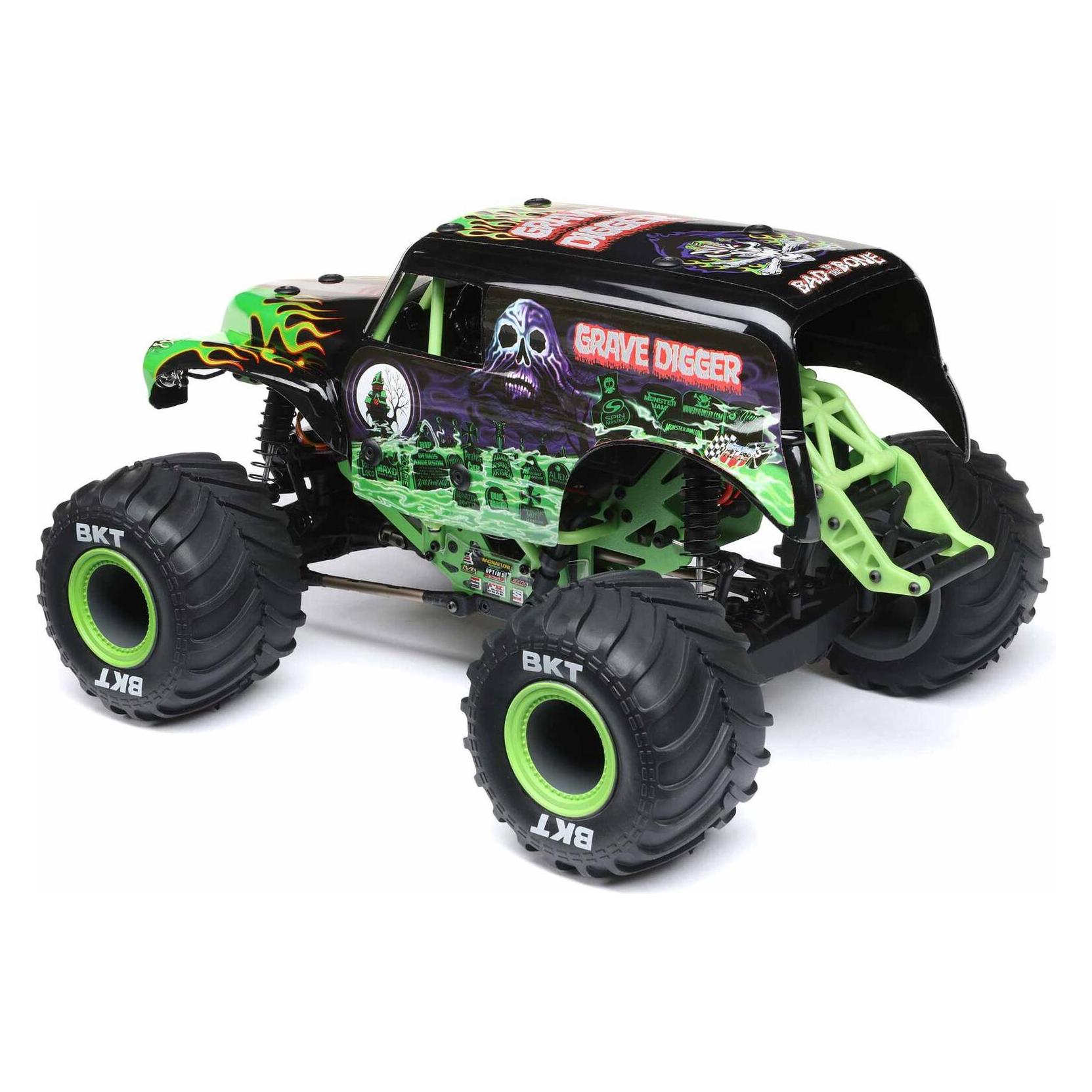 Losi M.TRUCK GRAVE DIGGER RTR 4WD 1:18 EP (RTR Ready-to-Run) (10.LOS01026T1)
