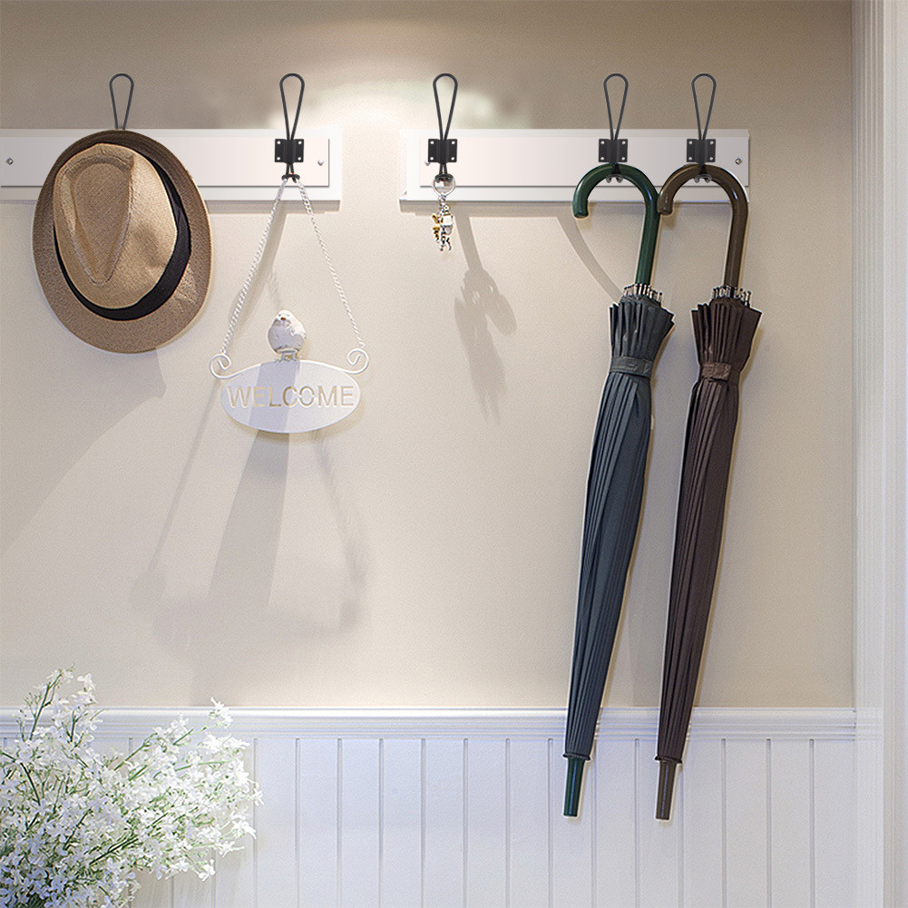 Cocosity Dubbele kledinghaken voor garderobe-organisatie