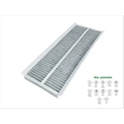 Wernig Comfort-Vent Q 350 / 600 1xF7/AC Aktivkohlefilter (Geruch)