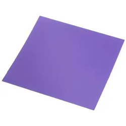 RS PRO Silicone gel pad, 4W/mK, 150x150mm 0.5mm (0.50 mm, 4 W/m K), Wärmeleitpad, Blau