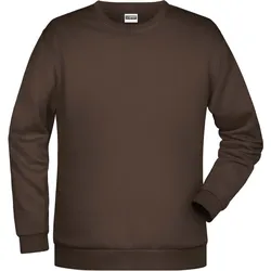 James & Nicholson Herren Sweater Sweatshirt JN794 brown L