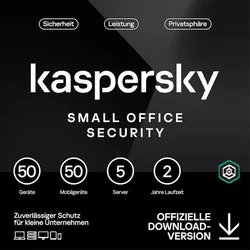 Kaspersky Small Office Security Antivirus-Sicherheit Basis 1 Lizenz(en) 2 Jahr(e)