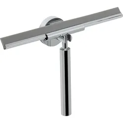 Duschabzieher mit Wandhalterung Messing verchromt Evenes