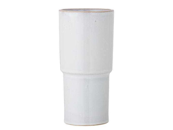 Vase Marji Weiß Ø 12cm Weiß