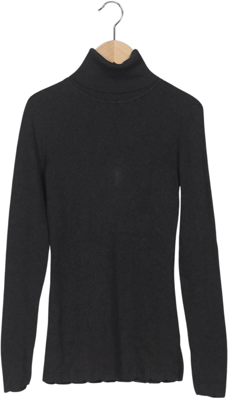 Peruvian Connection Damen Pullover, Schwarz, Gr. XS, Baumwolle - Second Hand
