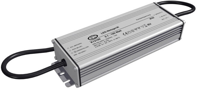 EVN Lichttechnik Alimentation LED 12V DC/5-100W K12 100 ; evn_lichttechnik (K12100)