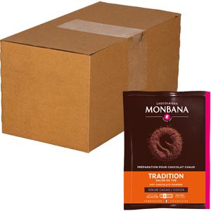 Monbana Kakao Tradition Salon de The, Pulver, 32% Kakaogehalt, 100 Portionsbeutel
