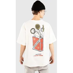 Anerkjendt Akvillads Structure Print T-Shirt tofu Gr. M