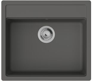 Hansgrohe Einbauspüle 43359290 550x490mm, steingrau
