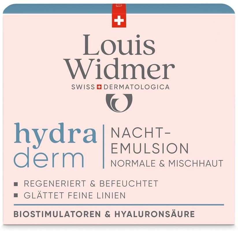 Louis Widmer Widmer hydraderm Nachtemulsion l.P. 50 ml Emulsion