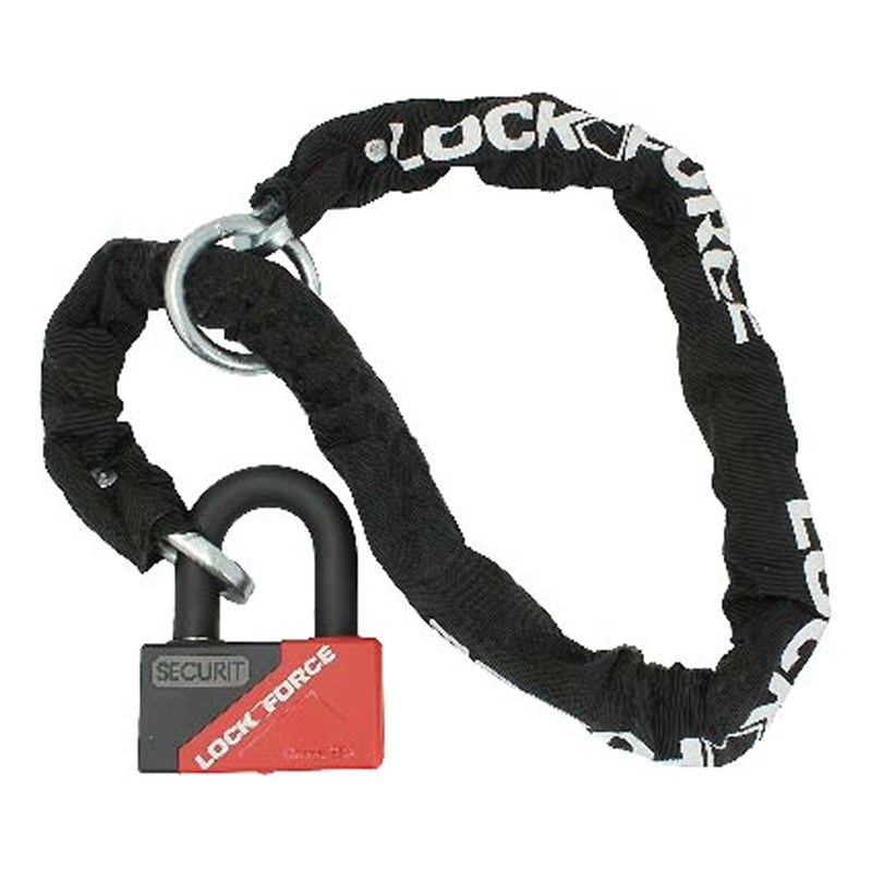 Lock-Force Antivol chaîne avec mini U Lock force SRA