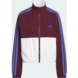 ADIDAS Beyond The Course Colorblock Twistweave Full-Zip Jacket, Größe S in Lila Lila