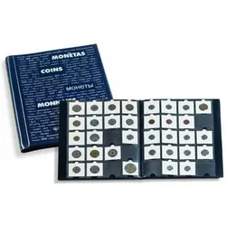 Leuchtturm Albenverlag, Fotoalbum, Münzrähmchen Album mit 10 Hüllen für je (25.70 x 30.50 cm)