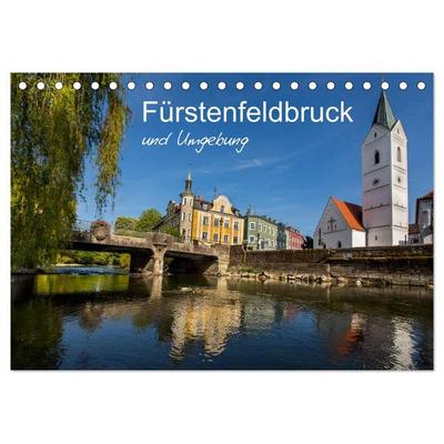 Fürstenfeldbruck und Umgebung (Tischkalender 2026 DIN A5 quer), CALVENDO Monatskalender
