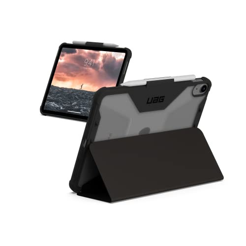 Urban Armor Gear Plyo Case voor Apple iPad 10,9 inch (2022), zwart/ijs (transparant)