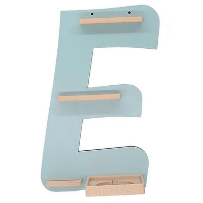 Wandregal 'Buchstabe E' für Toniebox