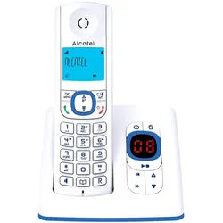 Alcatel F530, Telefon, Blau, Weiss