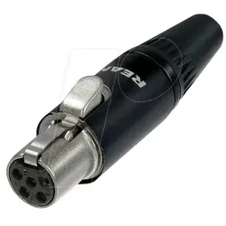 REAN T5FC-B - TINY xlr Kabelbuchse, 5-pol