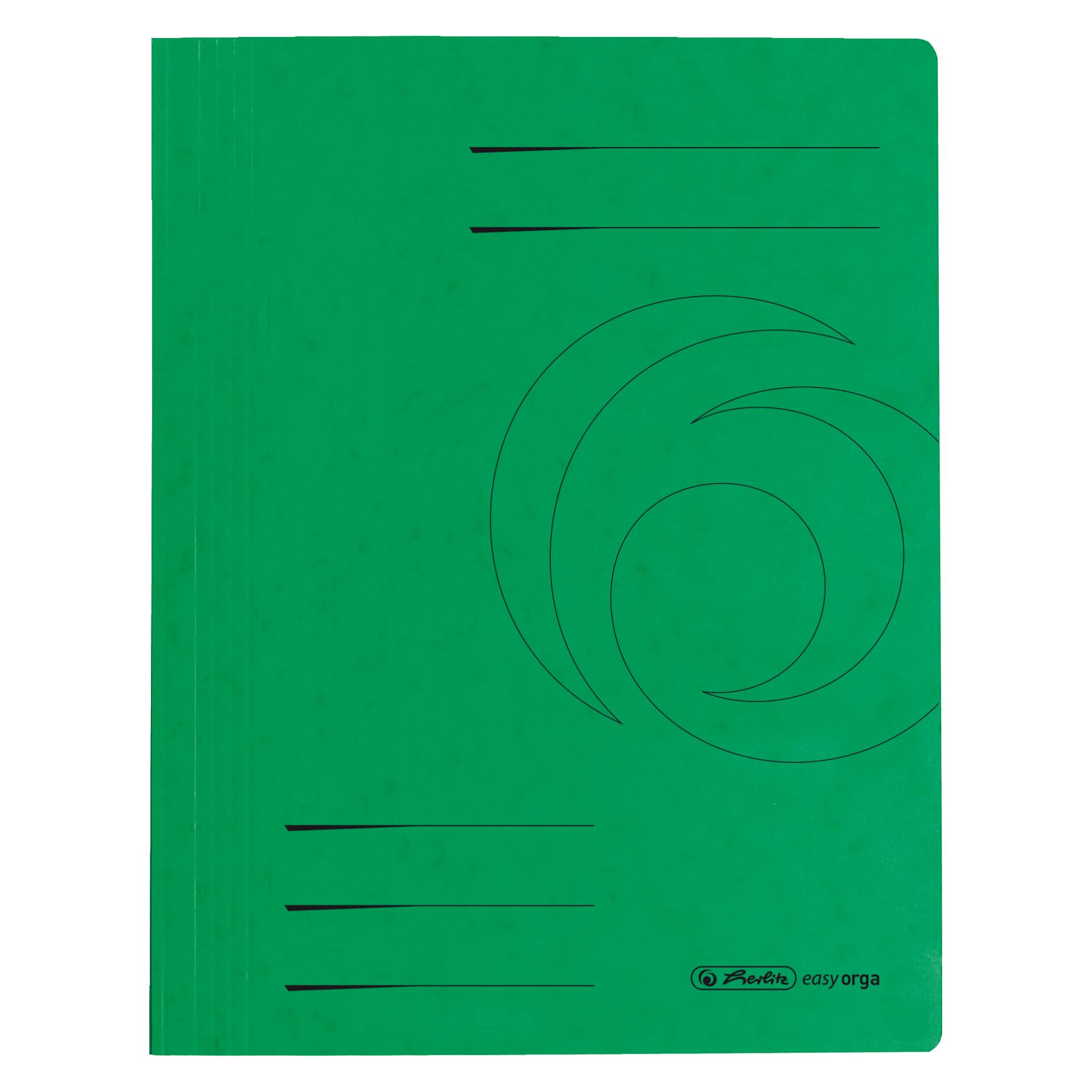 Herlitz Schnellhefter Quality Karton grün DIN A4 (A4, 1x) (10902906)