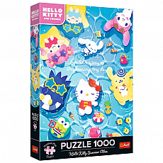 Trefl Puzzle 1000 - Hello Kitty - Summer Vibes 300360
