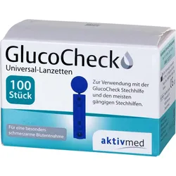 Glucocheck Lanzetten Universal 100 ST