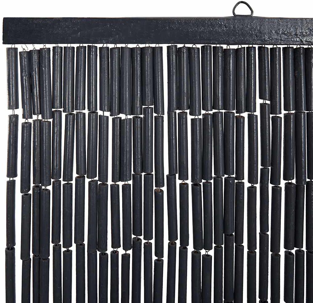 vidaXL Rideau anti-insectes gris foncé 120x220 cm bambou