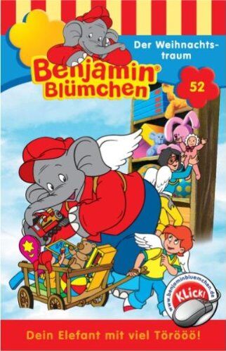 Benjamin Blümchen - Benjamin Bluemchen - Folge 52: Der Weihnachtstraum [Musikkassette] [Musikkassette] - Preis vom 09.10.2026 07:28:09 h