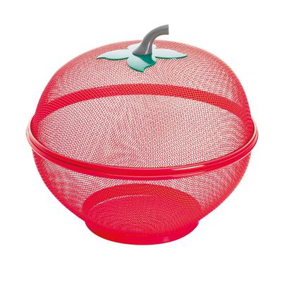 Excelsa Obstkorb Apple Basket Stahl rot