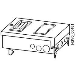 Siemens Dig Industr. Abgangskasten IP54 8TE BD2-AK2M2/F