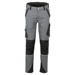 Stretch-Bundhose "NORIT" - 50 - schiefer/schwarz