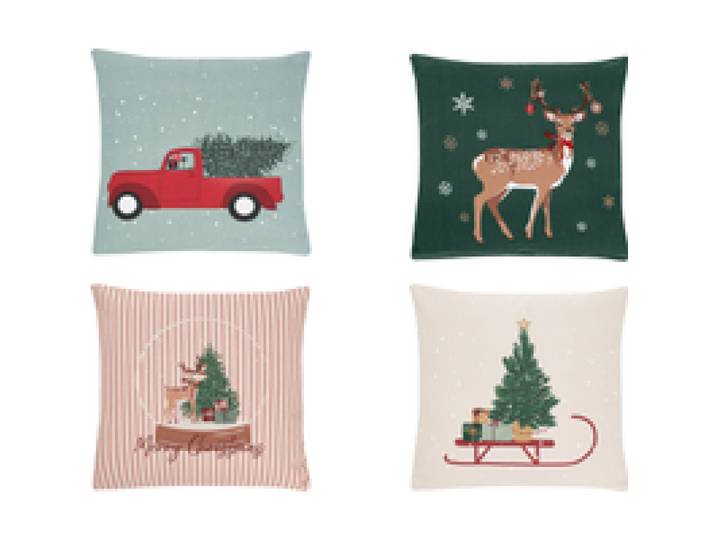 LIVARNO® Coussin décoratif, 40 x 40 cm