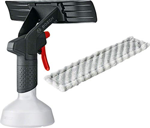 Bosch Home and Garden Spuitflessenset voor Bosch Glass VAC raamzuiger, Groen/Transparant