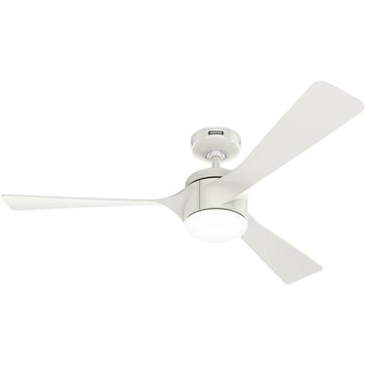 Hunter DC Deckenventilator Rosedale Weiß mit LED 132