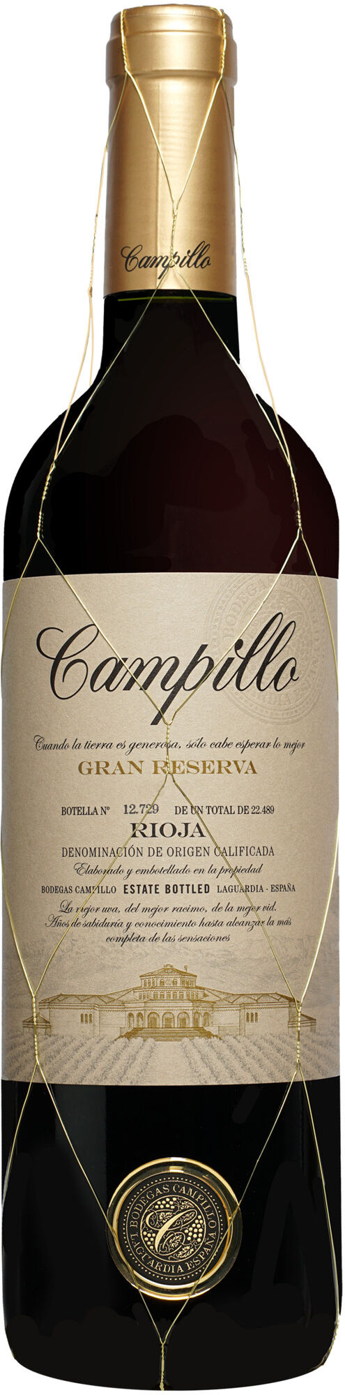 Campillo Tinto  Gran Reserva 2017 14.5% Vol. Rotwein Trocken aus Spanien