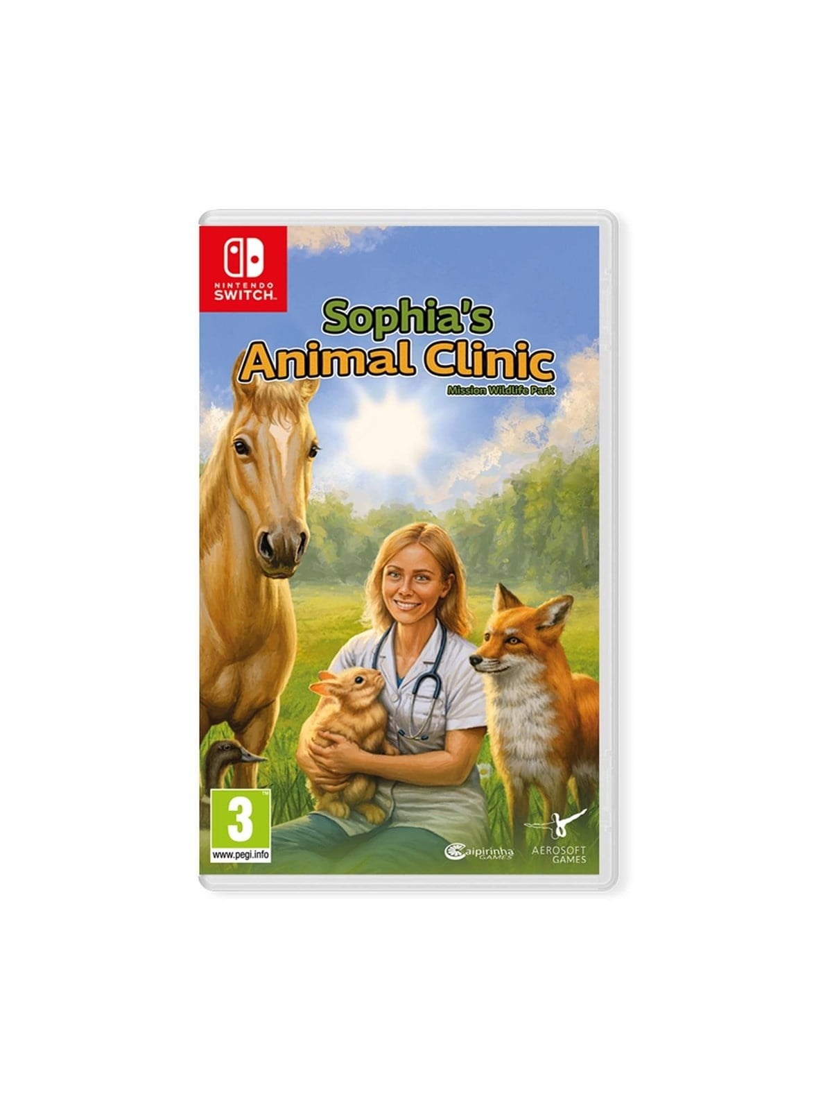 Sofia's Animal Clinic: Mission at the Wildlife Park - Nintendo Switch - Virtual Pet - PEGI 3