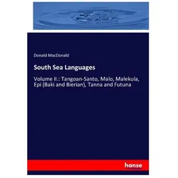 South Sea Languages, Schulbücher von Donald MacDonald
