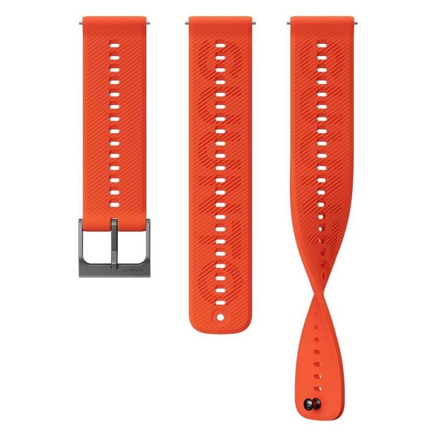 Suunto - 22 ATH6 Silicone Strap - S M (22 mm, Silikon) (SS051270000)