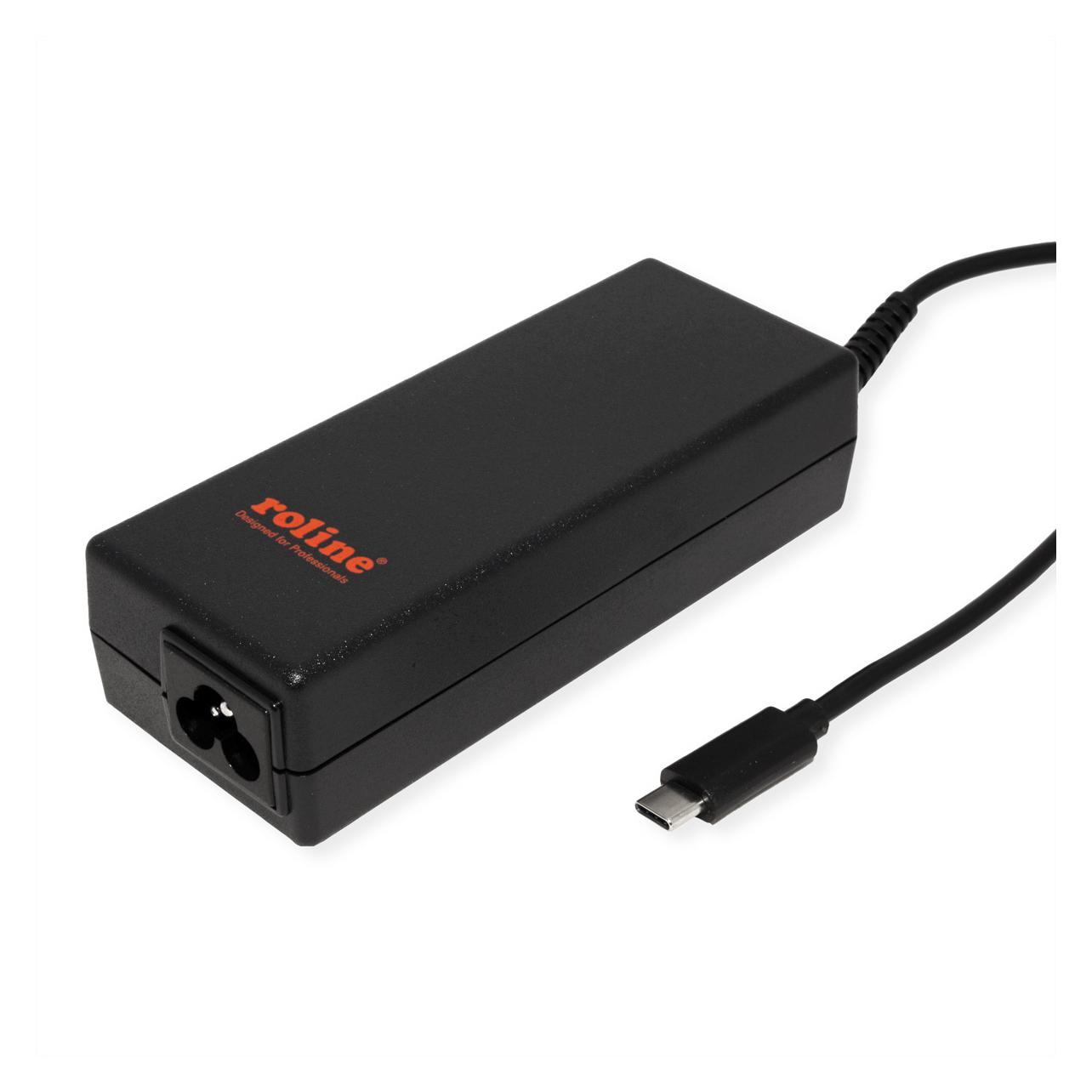 Roline USB Charger mit C5 Anschluss, 1x USB Typ C (100 W, 1 Port) (19.11.1059)