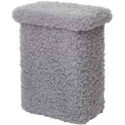 T-Hocker Teddy - vielseitig als Sitz oder Ablage nutzbar Sharkskin