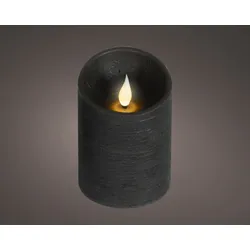 Kerze LED OSLO schwarz (DT 7,50x10,50 cm) - schwarz - DT 7,50x10,50 cm