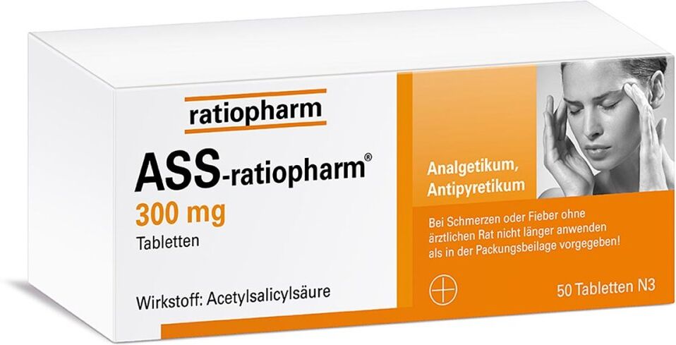 ASS-ratiopharm® 300 mg Tabletten 50stk