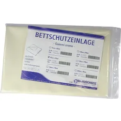 Bettschutzeinlage Gummi 60x90 Creme 1 ST